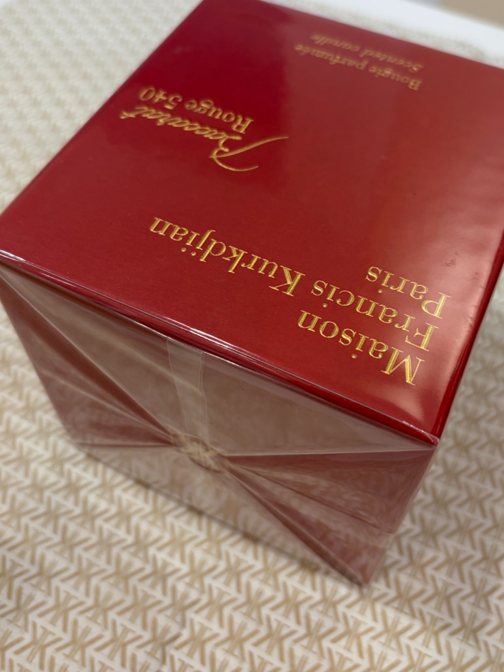 Maison Francis Kurkdjian Baccarat Rouge 540 Scented Candle 10.6 oz. with lid